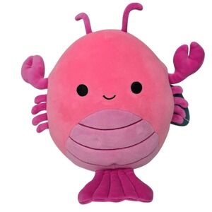Squishmallows Cordea Lobster Aquatic Sea Life Stuffed Plush‎ Whimsical 8"